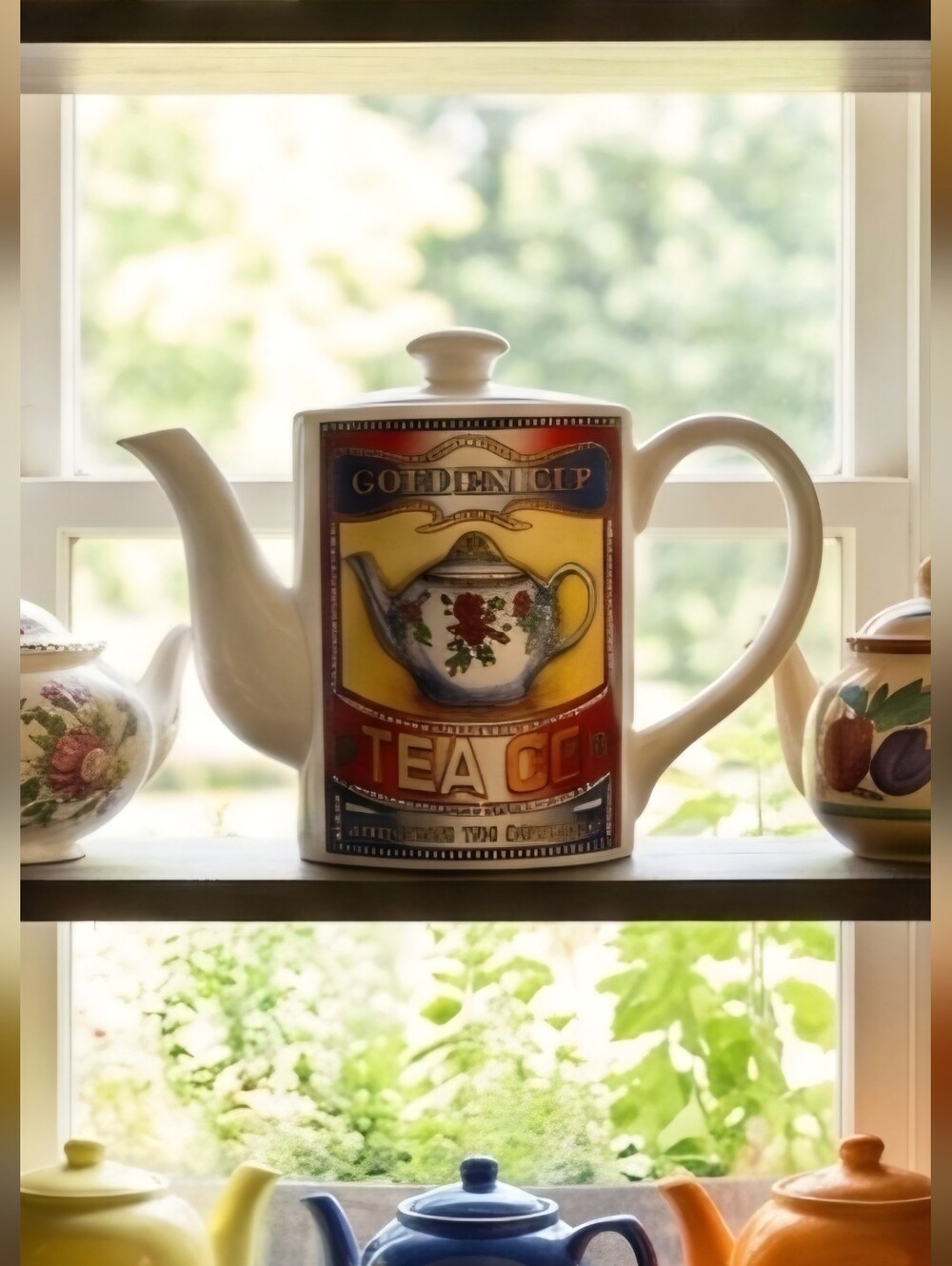 Ceramic Teapot - Cream